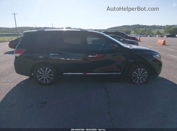 5N1AR2MM4GC650862 2016 NISSAN PATHFINDER Black უკანა სალონის ხედი