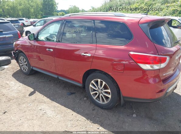 5N1AR2MM4GC670044 2016 NISSAN PATHFINDER Red უკანა მარცხენა