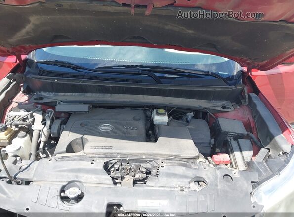 5N1AR2MM4GC670044 2016 NISSAN PATHFINDER Red უკანა ხედი