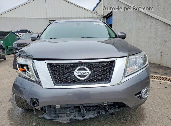 5N1AR2MM6GC605521 2016 NISSAN PATHFINDER Gray Вид спереду