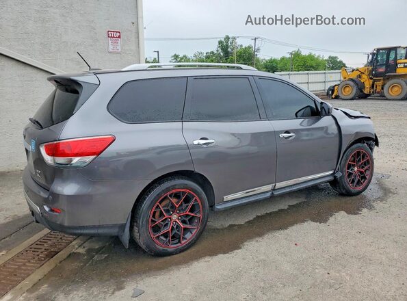 5N1AR2MM6GC605521 2016 NISSAN PATHFINDER Gray Задня права чверть