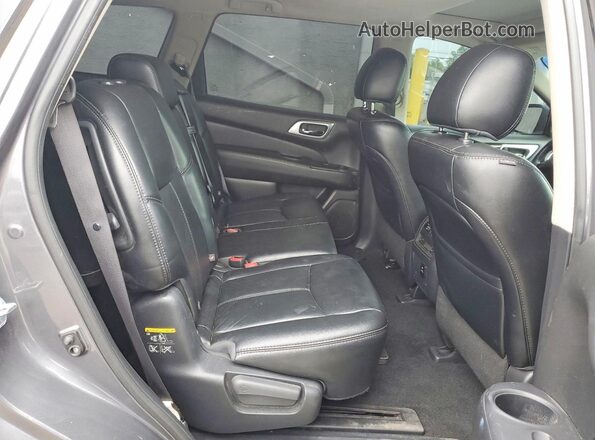 5N1AR2MM6GC605521 2016 NISSAN PATHFINDER Gray Вид задньої частини салону