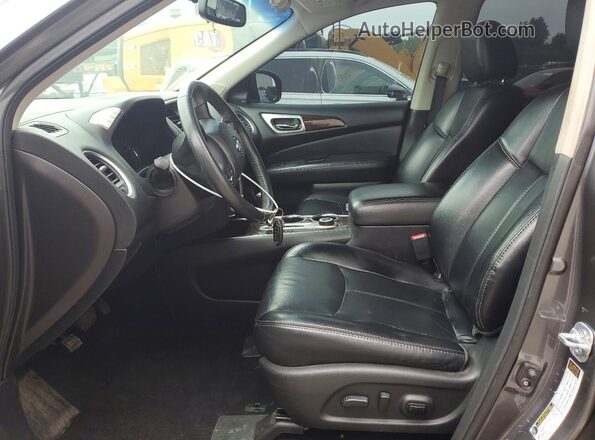 5N1AR2MM6GC605521 2016 NISSAN PATHFINDER Gray Вид салону спереду