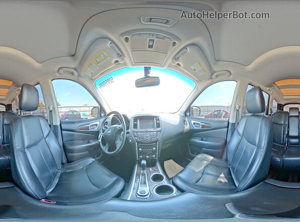 5N1AR2MM6GC605521 2016 NISSAN PATHFINDER Gray Панорамний вид салону 360°