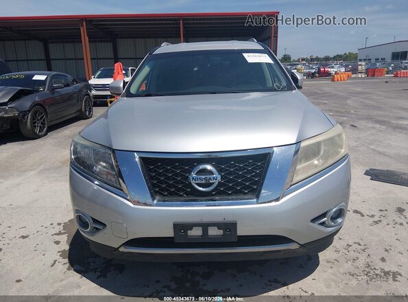 5N1AR2MM6GC648370 2016 NISSAN PATHFINDER Silver Вид щитка приладів