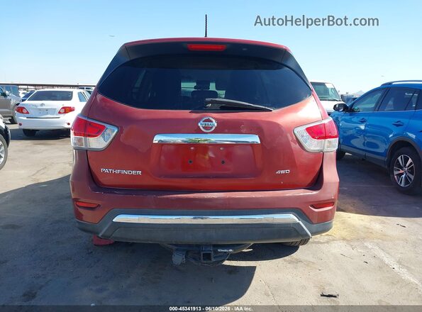 5N1AR2MM6GC650958 2016 NISSAN PATHFINDER Burgundy 