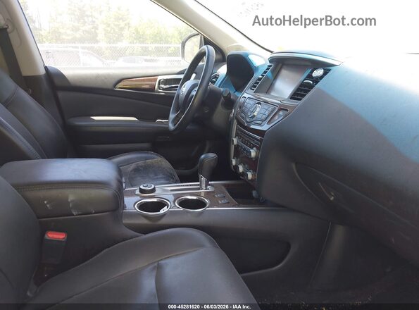 5N1AR2MM6GC668148 2016 NISSAN PATHFINDER Pewter Widok wnętrza z przodu