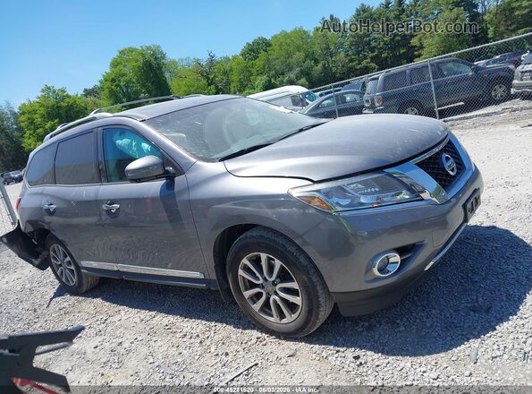 5N1AR2MM6GC668148 2016 NISSAN PATHFINDER Pewter Widok wnętrza z tyłu
