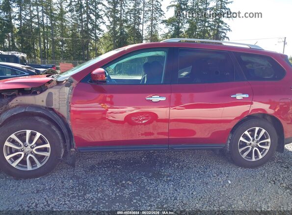 5N1AR2MM7GC600795 2016 NISSAN PATHFINDER Red 