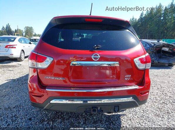 5N1AR2MM7GC600795 2016 NISSAN PATHFINDER Red 