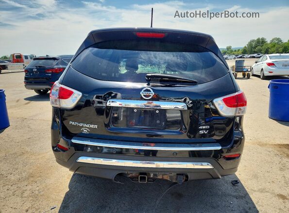 5N1AR2MM7GC611618 2016 NISSAN PATHFINDER Black Вид ззаду