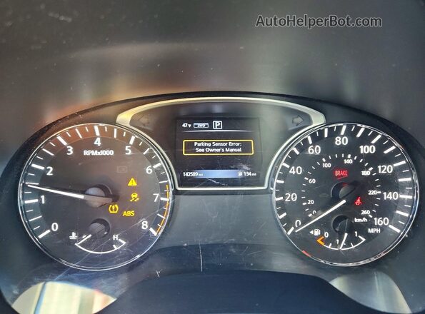 5N1AR2MM8GC605682 2016 NISSAN PATHFINDER Gray ხელსაწყოთა პანელის ხედი