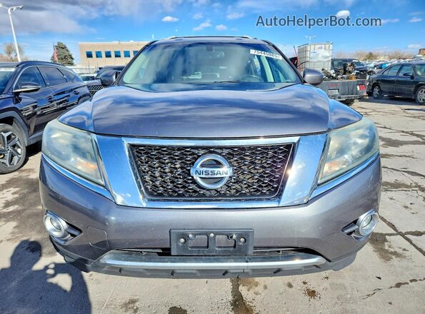 5N1AR2MM8GC605682 2016 NISSAN PATHFINDER Gray წინა ხედი