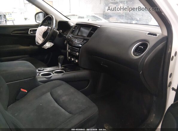 5N1AR2MM8GC637287 2016 NISSAN PATHFINDER White Widok wnętrza z przodu