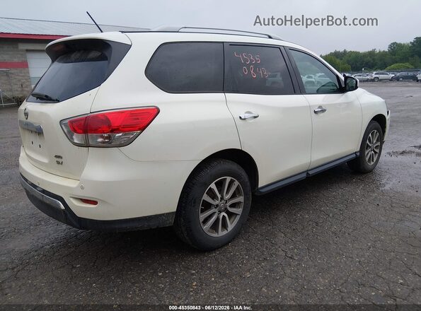 5N1AR2MM8GC637287 2016 NISSAN PATHFINDER White Tył prawy