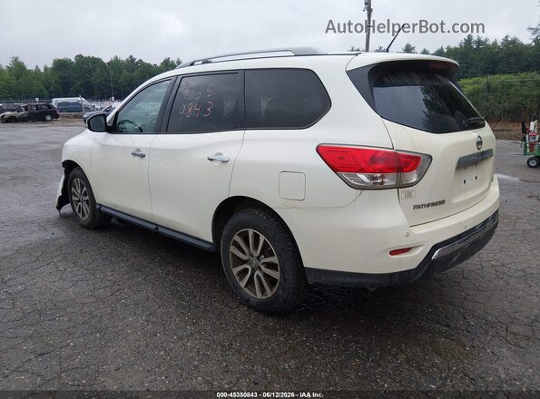 5N1AR2MM8GC637287 2016 NISSAN PATHFINDER White Tył lewy