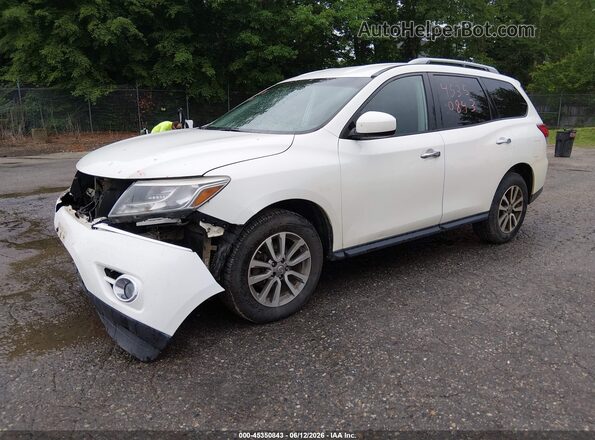 5N1AR2MM8GC637287 2016 NISSAN PATHFINDER White Przód lewy