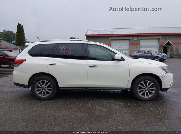 5N1AR2MM8GC637287 2016 NISSAN PATHFINDER White Widok wnętrza 360 stopni