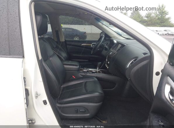 5N1AR2MM8GC658818 2016 NISSAN PATHFINDER White წინა სალონის ხედი