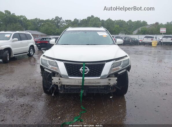 5N1AR2MM8GC658818 2016 NISSAN PATHFINDER White ხელსაწყოთა პანელის ხედი