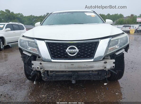 5N1AR2MM8GC658818 2016 NISSAN PATHFINDER White წინა ხედი
