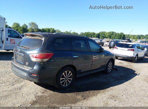 5N1AR2MM9GC614830 2016 NISSAN PATHFINDER Синий Задняя правая четверть