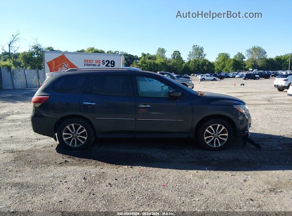 5N1AR2MM9GC614830 2016 NISSAN PATHFINDER Синий Вид задней части салона