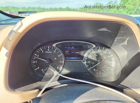 5N1AR2MM9GC627187 2016 NISSAN PATHFINDER Синий Вид щитка приборов