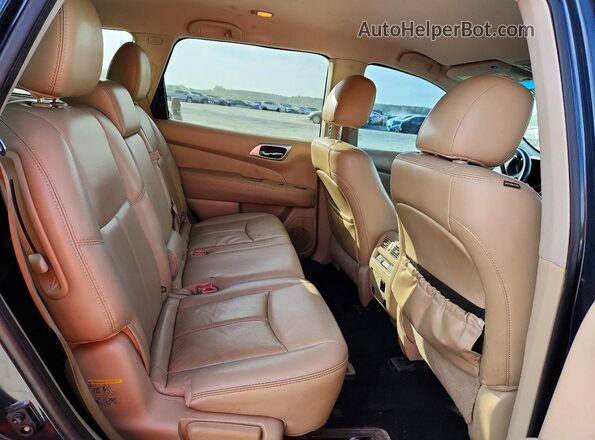 5N1AR2MM9GC627187 2016 NISSAN PATHFINDER Синий Вид задних сидений