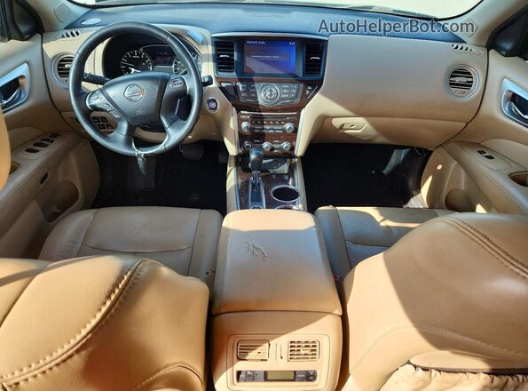 5N1AR2MM9GC627187 2016 NISSAN PATHFINDER Синий Вид панели приборов