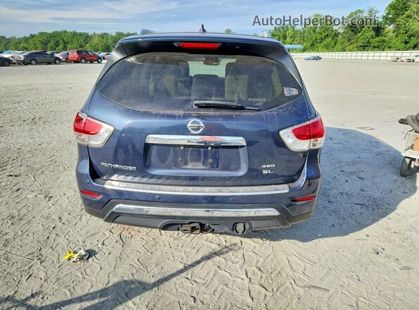 5N1AR2MM9GC627187 2016 NISSAN PATHFINDER Синий Вид сзади