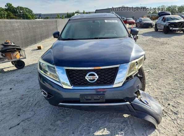 5N1AR2MM9GC627187 2016 NISSAN PATHFINDER Синий Вид спереди