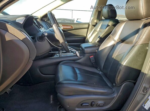 5N1AR2MM9GC632373 2016 NISSAN PATHFINDER Gray წინა სალონის ხედი