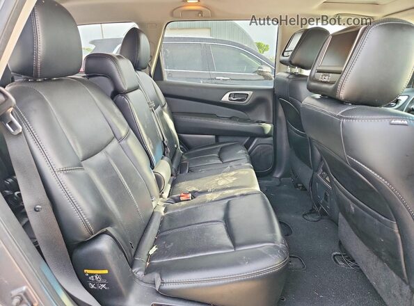 5N1AR2MMXGC658495 2016 NISSAN PATHFINDER Gray Вид задньої частини салону