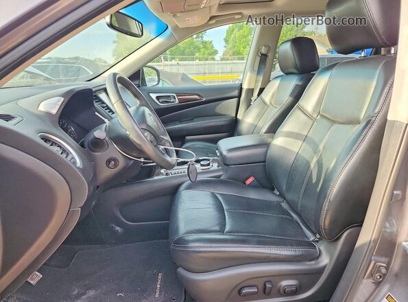 5N1AR2MMXGC658495 2016 NISSAN PATHFINDER Gray Вид салону спереду