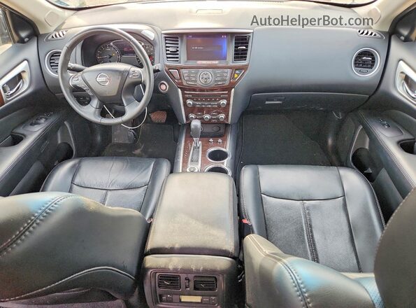 5N1AR2MMXGC658495 2016 NISSAN PATHFINDER Gray Вид панелі приладів