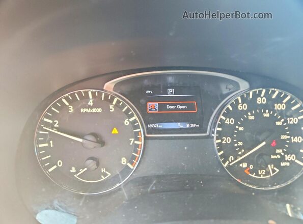 5N1AR2MN0GC614546 2016 NISSAN PATHFINDER Gray Вид щитка приладів
