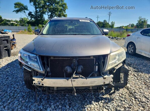 5N1AR2MN0GC614546 2016 NISSAN PATHFINDER Gray Вид спереду