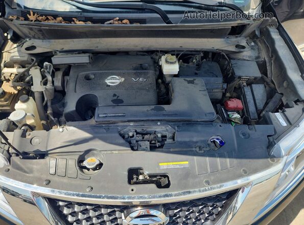 5N1AR2MN0GC622999 2016 NISSAN PATHFINDER Black უკანა სალონის ხედი