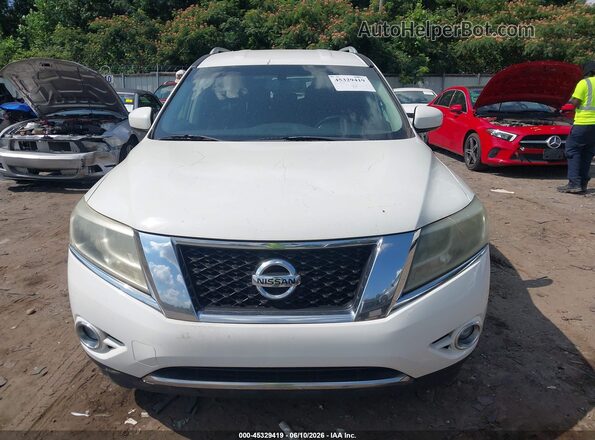 5N1AR2MN2GC611213 2016 NISSAN PATHFINDER White Instrument cluster view
