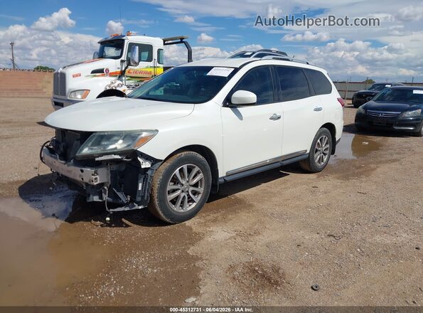 5N1AR2MN3GC619739 2016 NISSAN PATHFINDER White Front left