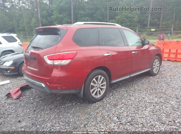 5N1AR2MN3GC644561 2016 NISSAN PATHFINDER Burgundy 