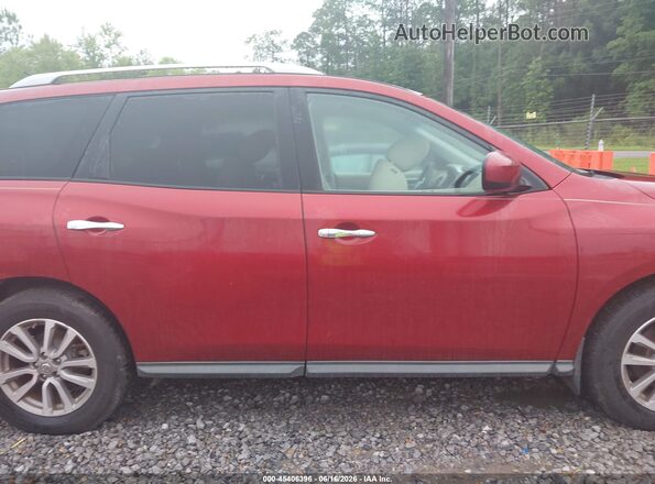 5N1AR2MN3GC644561 2016 NISSAN PATHFINDER Burgundy 