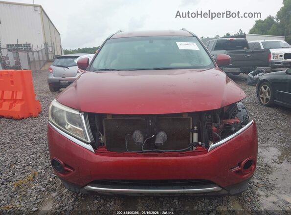 5N1AR2MN3GC644561 2016 NISSAN PATHFINDER Burgundy 