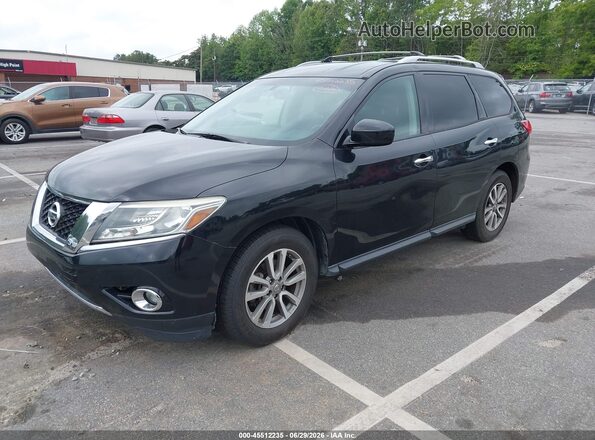 5N1AR2MN4GC612489 2016 NISSAN PATHFINDER Black წინა მარცხენა ხედი სამი მეოთხედიდან