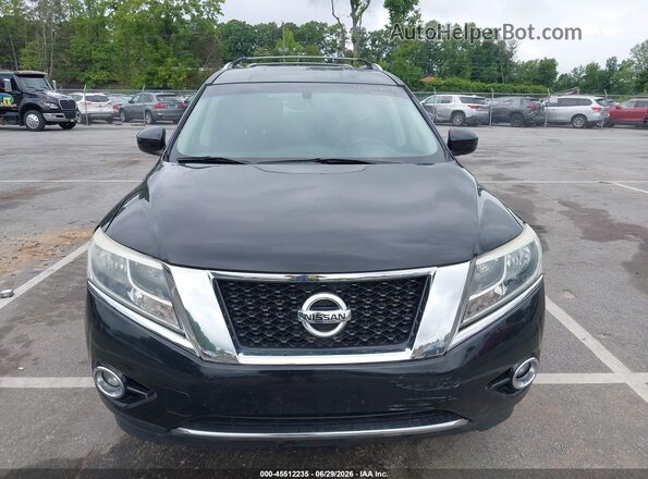 5N1AR2MN4GC612489 2016 NISSAN PATHFINDER Black წინა პანელის ხედი