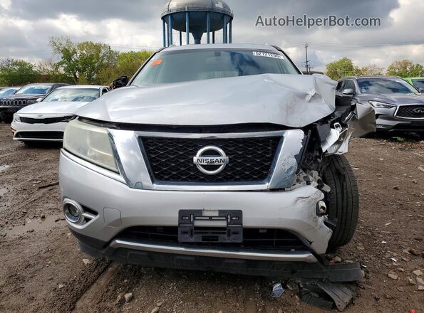 5N1AR2MN5GC615031 2016 NISSAN PATHFINDER Silver Вид спереду