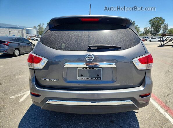 5N1AR2MN5GC619211 2016 NISSAN PATHFINDER Gray უკანა ხედი