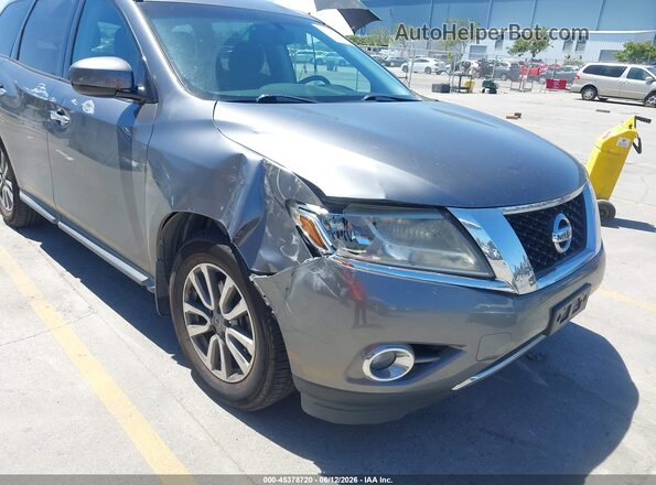 5N1AR2MN5GC624022 2016 NISSAN PATHFINDER Серый Вид спереди