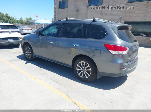 5N1AR2MN5GC624022 2016 NISSAN PATHFINDER Серый Задняя левая четверть
